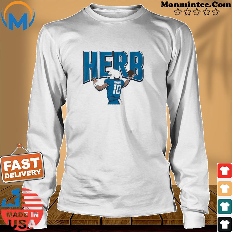 Justin Herbert HERB 2021 Shirt Long Sweater