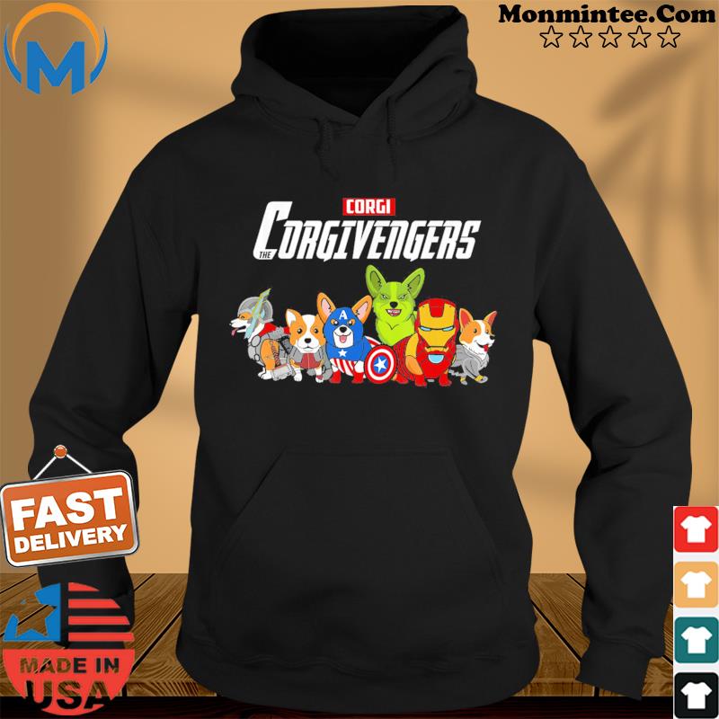 corgi avengers shirt