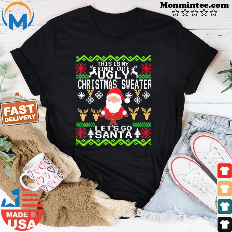 Let’s Go SANTA Biden Meme SPIN Christmas Matching Pajama Tee Shirt