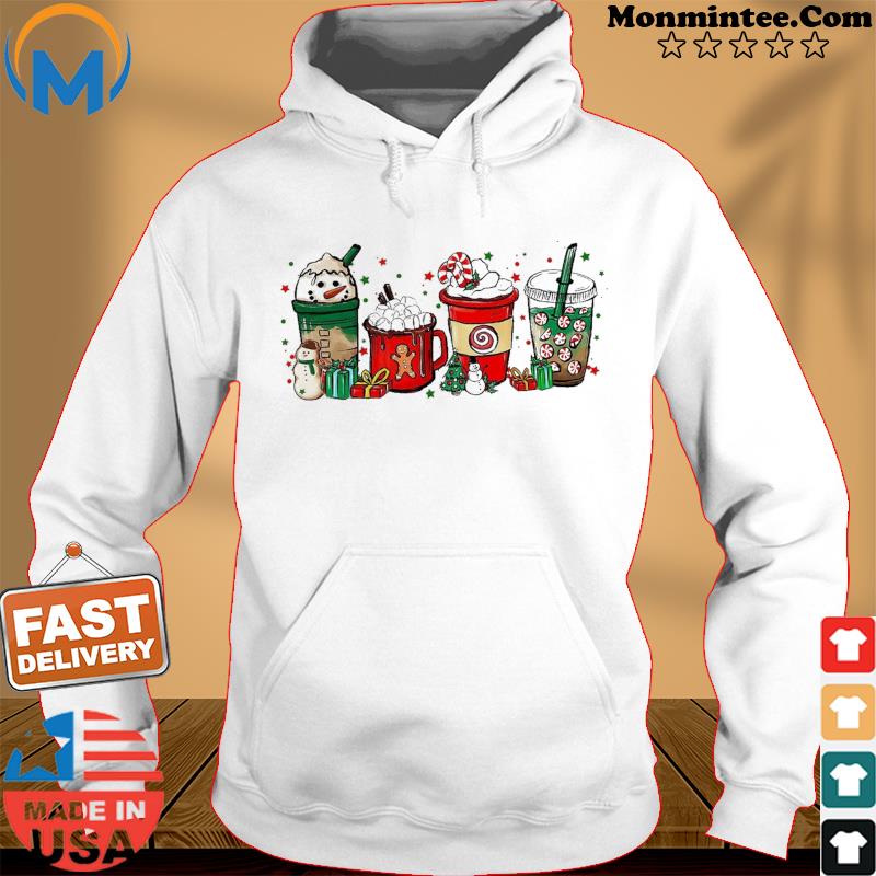 Christmas Latte Coffee Shirt Hoodie