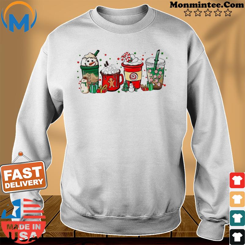Christmas Latte Coffee Shirt Sweater