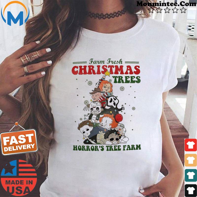 Horror movie Farm Fresh Christmas Shirt