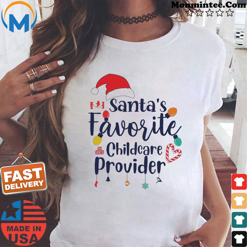 Santa's Favorite Childcare Provider Shirt