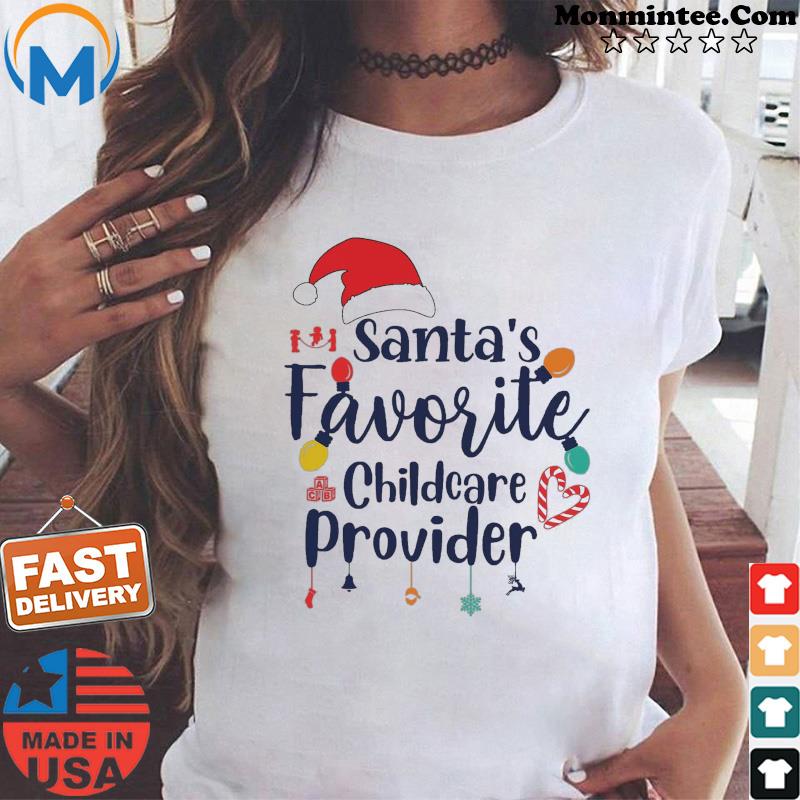 Santa's Hat Favorite Childcare Provider Christmas Sweater